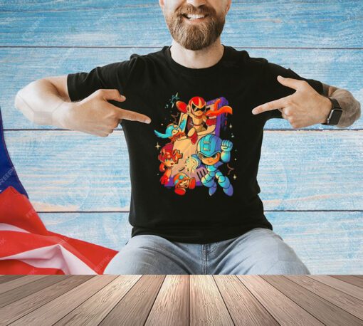 Mega Man Games shirt
