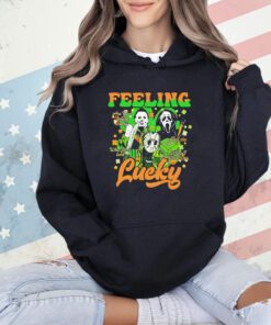 Men of horror feeling lucky St Patrick’s Day shirt