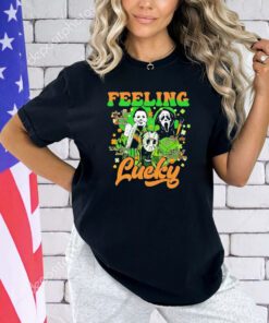 Men of horror feeling lucky St Patrick’s Day shirt
