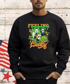 Men of horror feeling lucky St Patrick’s Day shirt