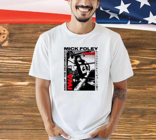 Mick Foley IWA Kawasaki Dream King of the Deathmatch Shirt