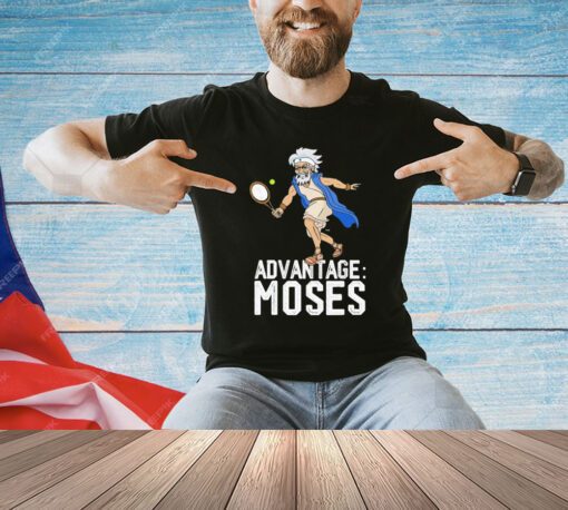 Moses mascot tennis shirt