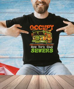Occupy New York city sewers shirt