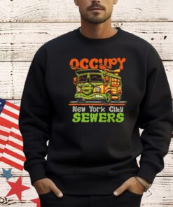 Occupy New York city sewers shirt