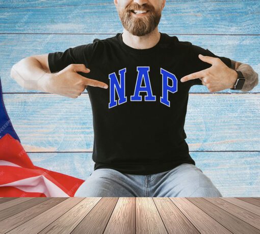 Old jewish man nap letter shirt