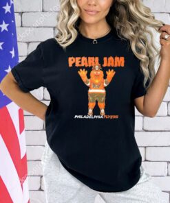 Pearl Jam Philadelphia Flyers Gritty shirt
