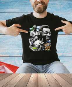 Pele Brazil football player graphic poster signature shirt