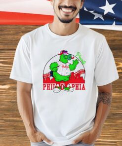 Phillie Phanatic cartoon vintage shirt