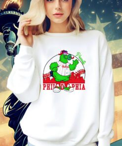 Phillie Phanatic cartoon vintage shirt