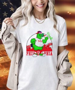 Phillie Phanatic cartoon vintage shirt