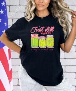Pickle just dill with it simply southern collection shirt