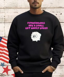 Pomeranians are a small but hardy breed shirt