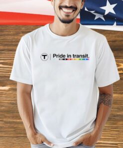 Pride in transit shirt