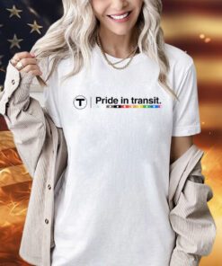Pride in transit shirt