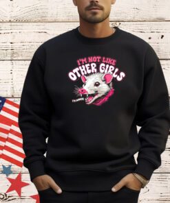 Rat I’m not like other girls I’m worse shirt