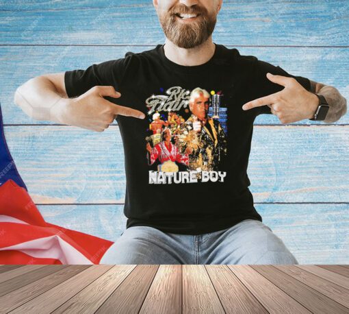 Ric Flair The Nature Boy graphic poster shirt