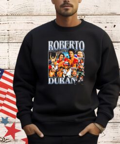 Roberto Duran boxing graphic poster shirt