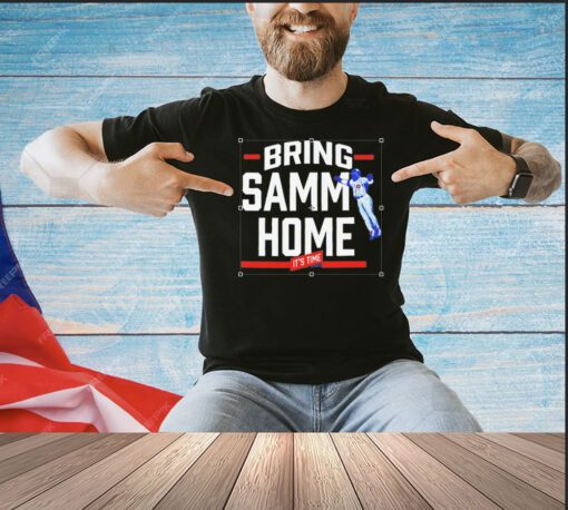 Sammy Sosa bring samm home it’s time shirt