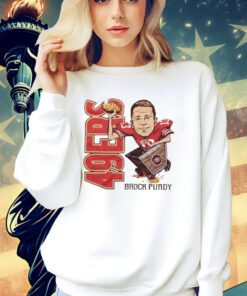 San Francisco 49ers Brock Purdy cartoon shirt