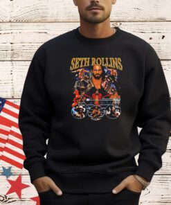 Seth Rollins Freakin WWE graphic poster shirt