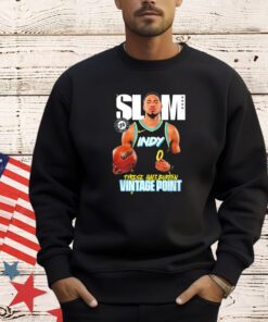 Slam Tyrese Haliburton vintage point shirt