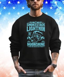 Smokestack lightnin moonshine pure high octane blues power T-shirt