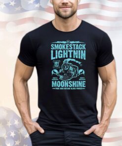 Smokestack lightnin moonshine pure high octane blues power T-shirt