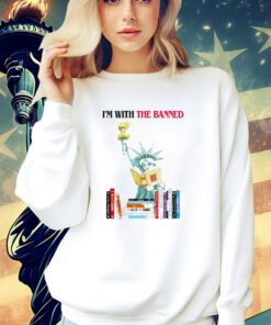 Statue of Liberty I’m with the banned shirt