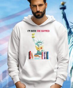 Statue of Liberty I’m with the banned shirt