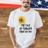 Sunflower the face of yahweh shine on you shirt