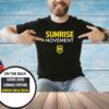 Sunrise Movement Good Job Livable Future Green New Deal Shirt
