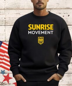 Sunrise Movement good job livable future green new deal shirt