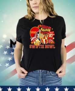 Super Bowl Swiftie Chiefs Travis Kelce Taylor Swift Shirt