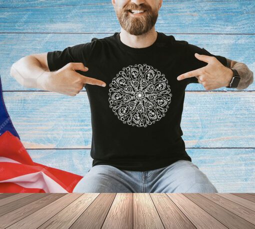 Sweary mandala shirt