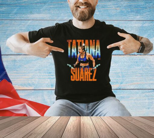 Tatiana Suarez Bold shirt