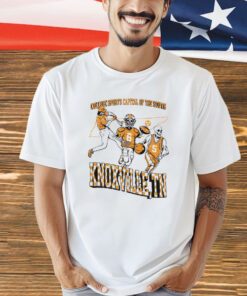 Tennessee Volunteers college sports capital of the south knoxville skeleton shirt
