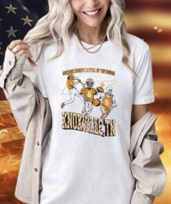 Tennessee Volunteers college sports capital of the south knoxville skeleton shirt