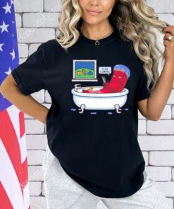 The Hero Tetris piece is always running late never in a hurry yeah coming shirt