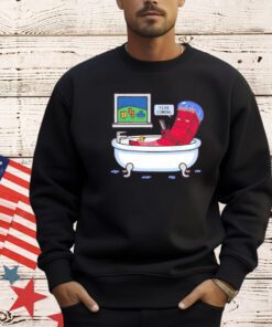 The Hero Tetris piece is always running late never in a hurry yeah coming shirt