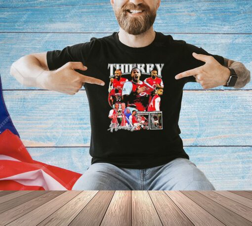 Thierry Henry Arsenal FC graphic poster shirt