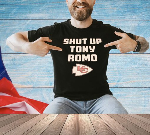 Trending Kansas City Chiefs shut up tony romo shirt