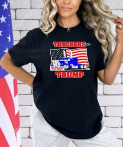 Truckers for Trump let’s make America great again shirt