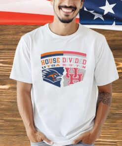 Utsa Roadrunners Vs Houston Cougars House Division Logo 2024 shirt