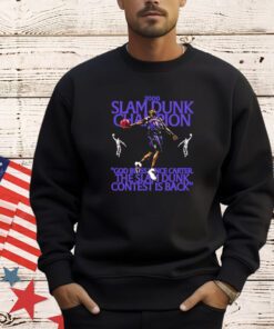 Vince Carter Toronto Raptors 2000 Slam Dunk Champion God Bless Vince Carter The Slam Dunk Contest is back shirt
