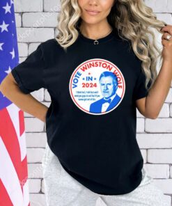Vote Winston Wolf in 2024 shirt