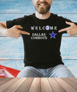 Welcome this house cheers for the Dallas Cowboys 2024 shirt