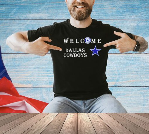 Welcome this house cheers for the Dallas Cowboys 2024 shirt