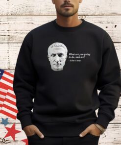 What are you going to do stab me Julius Caesar shirt