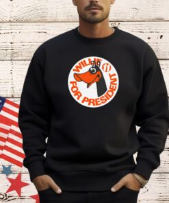 Willie the duck for president T-shirt