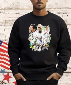 Zinedine Zidane Coach Real Madrid CF graphic poster signature shirt